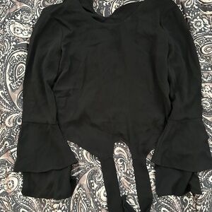 NWT - Black Crop Top